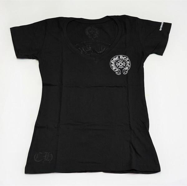 新作 【 CHROME HEARTS クロムハーツコピー 】TEE Tシャツ 黒 半袖11120125